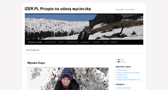 Desktop Screenshot of izer.pl